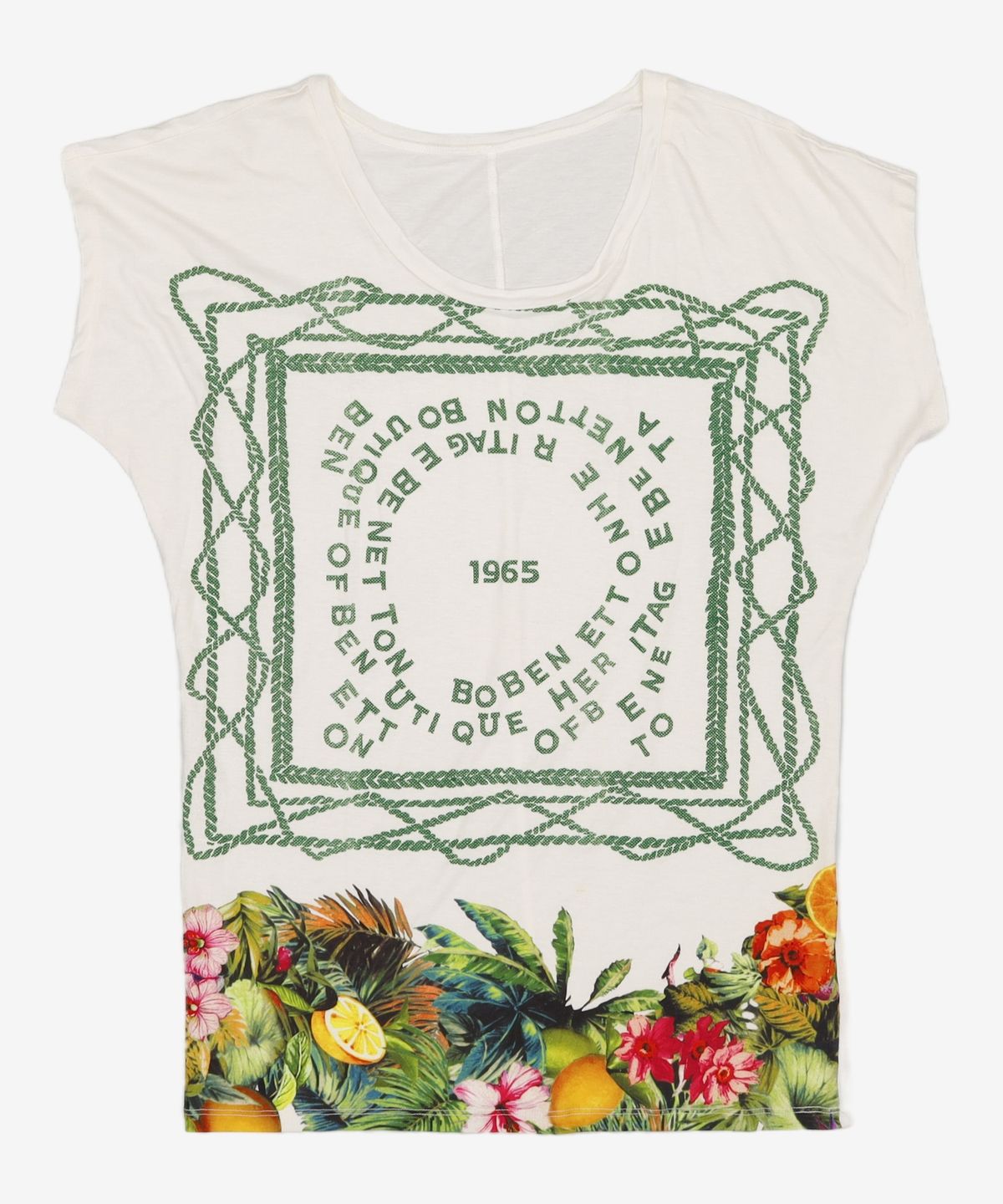 스타일 베네통(STILE BENETTON.) 반소매 티셔츠 42