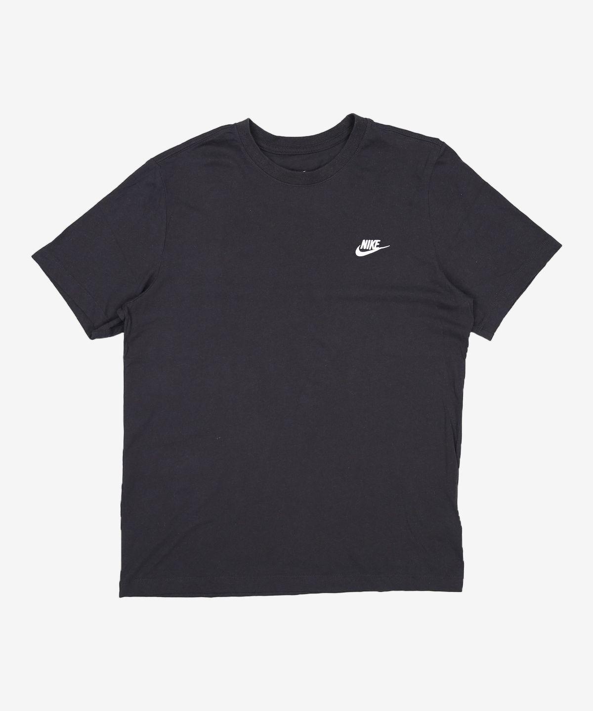 나이키(NIKE) 스포츠웨어 클럽 티셔츠 M - 블랙:화이트 / AR4999-013 XL
