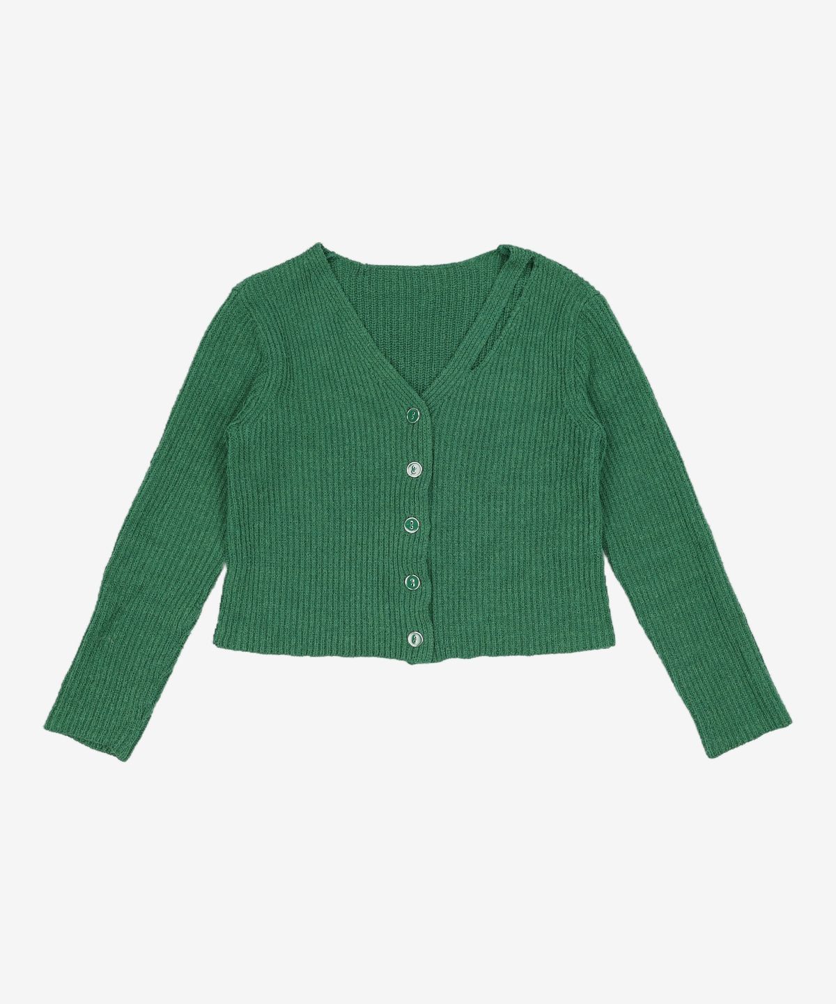 미쏘(MIXXO) 어깨트임 가디건 MIWCKD121T S