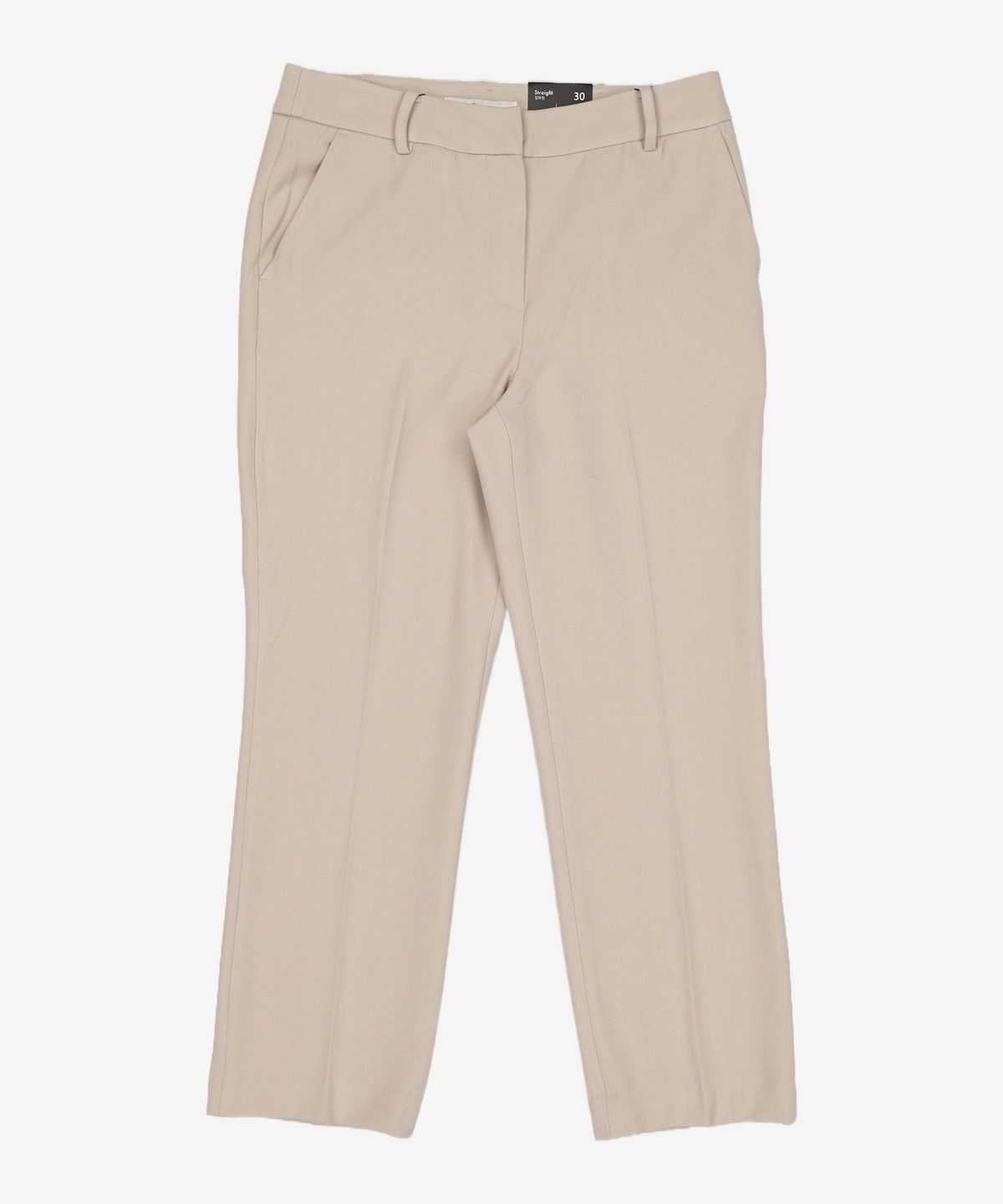 미쏘(MIXXO) 기모 9부 일자핏 슬랙스 MIWTWC120A S
