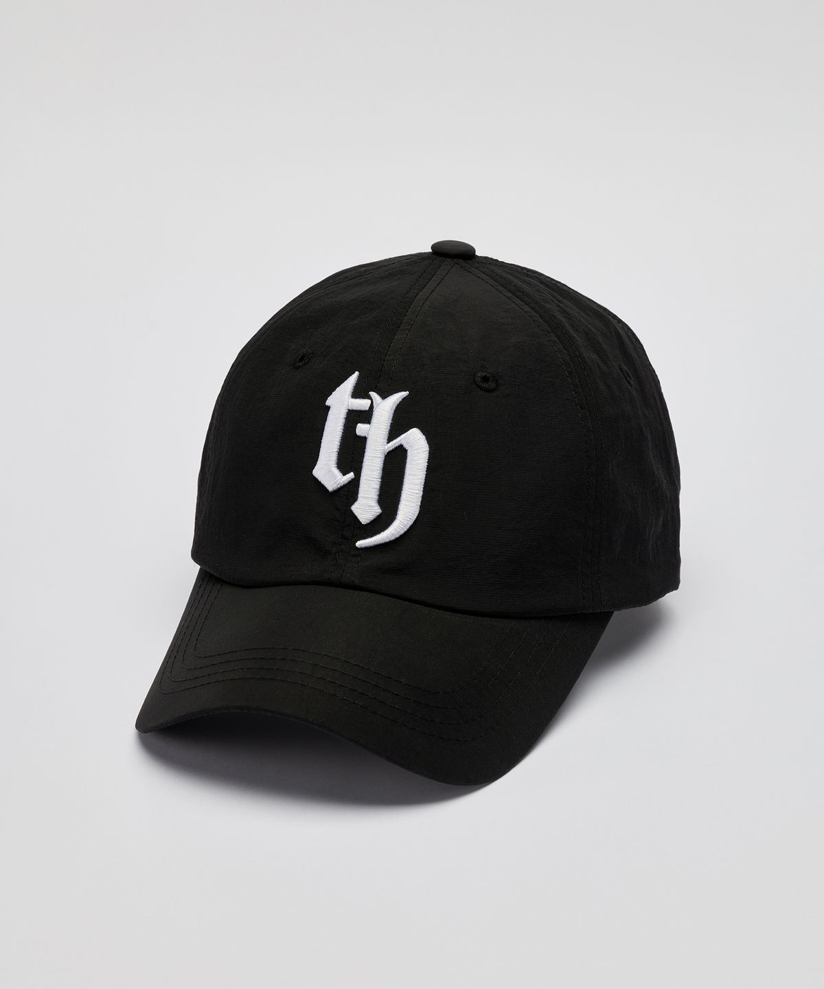 트래픽하모니(TRAFFIC HARMONY) TH NEW LOGO DEEP-FIT BALLCAP BLACK