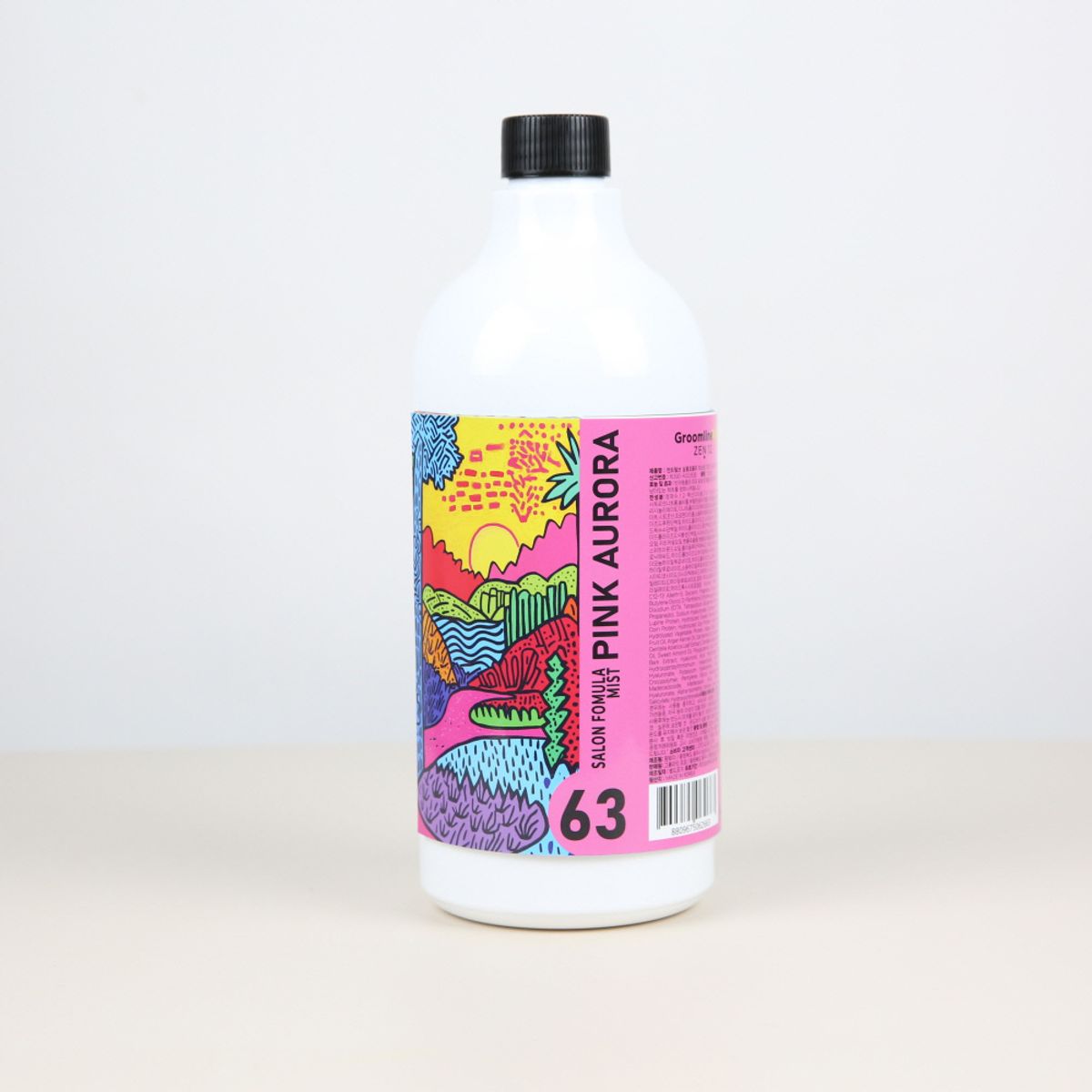 애니포트(ANYPORT) 젠트웰브 그룸라인프로 ZEN12 살롱포뮬라 미스트 핑크오로라 1000ml