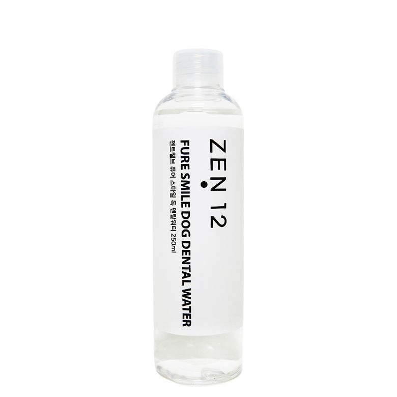 젠트웰브 ZEN12 퓨어스마일 독덴탈워터 250ml 강아지용치약 구강청결제