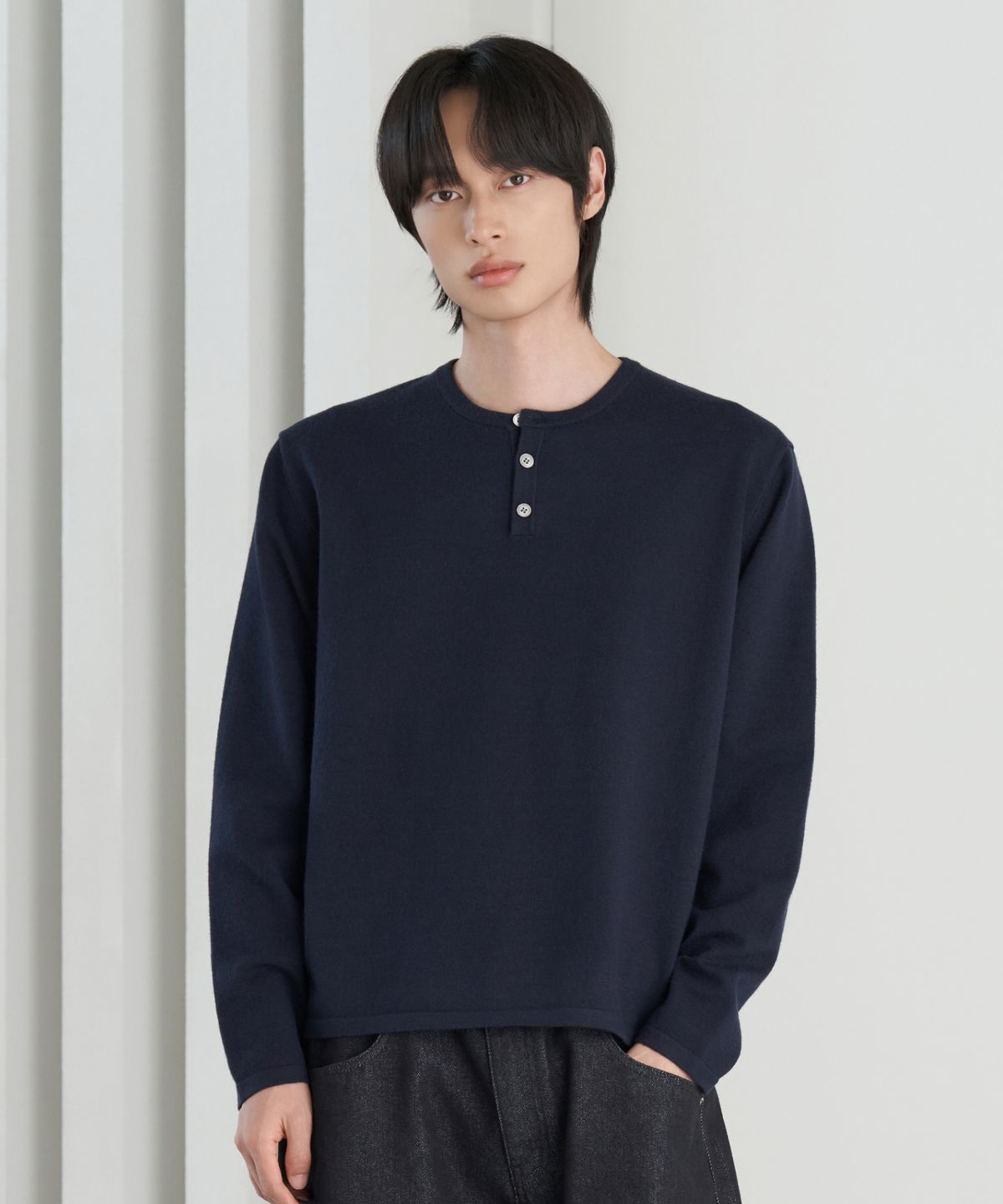 효지(HYOJI) 26 FW 소프트 터치 라이트웨이트 3타입 크롭 니트 티셔츠 (4컬러)