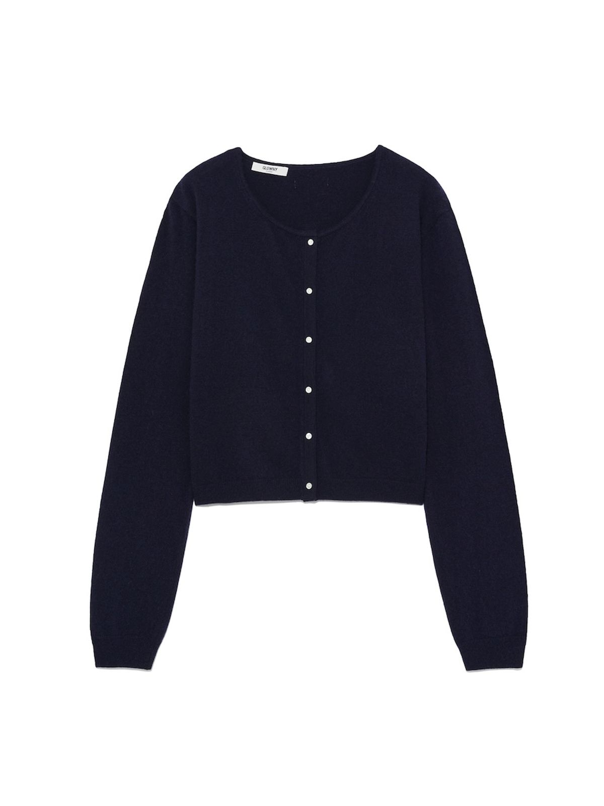 글로니(GLOWNY) G CLASSIC LOOSE FIT CARDIGAN (NAVY)