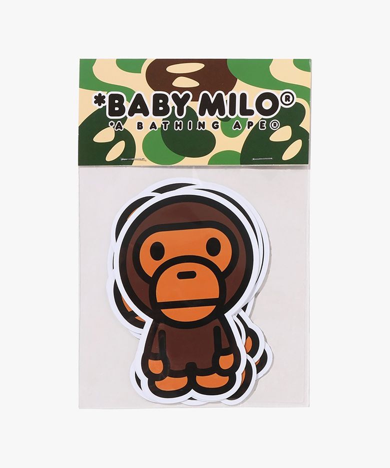 마일로 스티커 Set BROWN