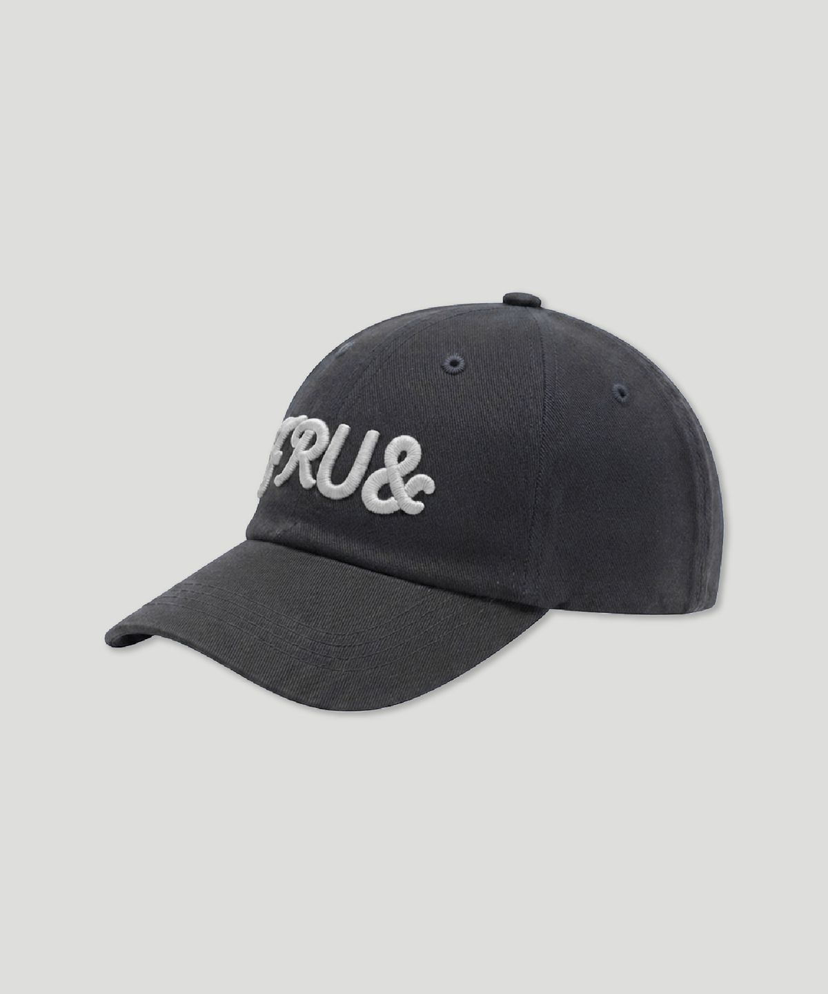 프루앤(FRUAND) VINTAGE LOGO CAP_CHARCOAL