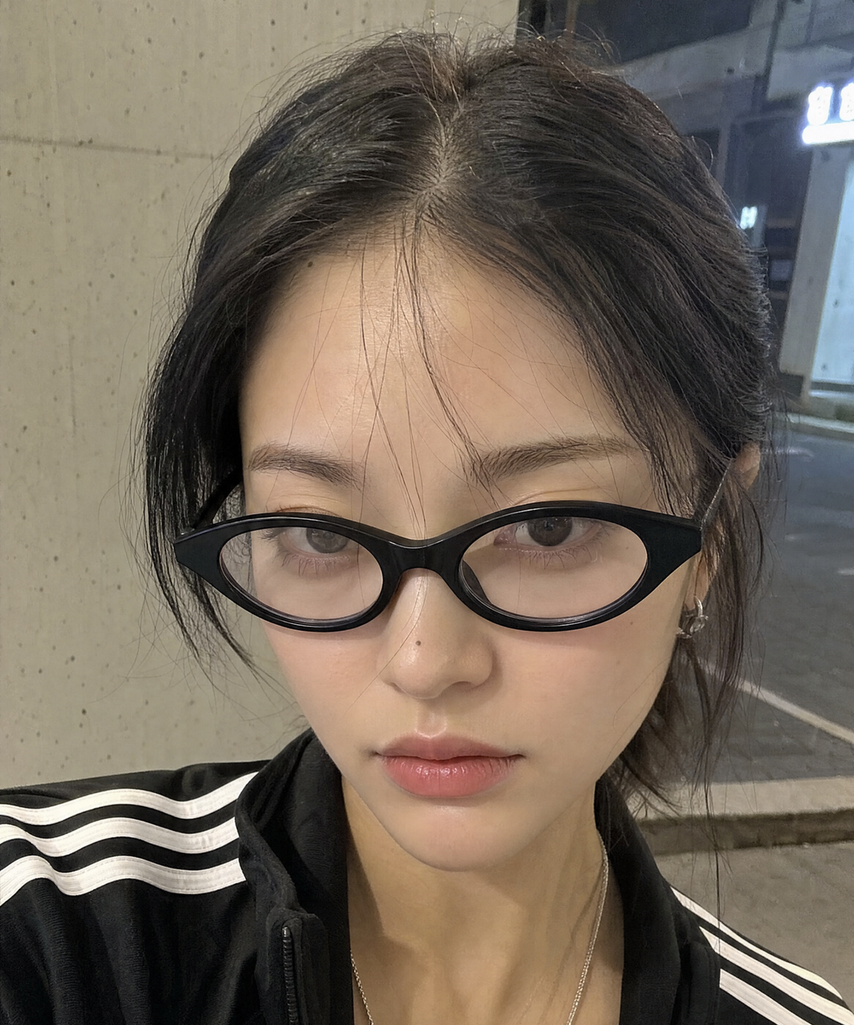 프론트아카이브랩(FRONT ARCHIVE LAB) [블루라이트 차단] HIKARI 안경 [블랙]