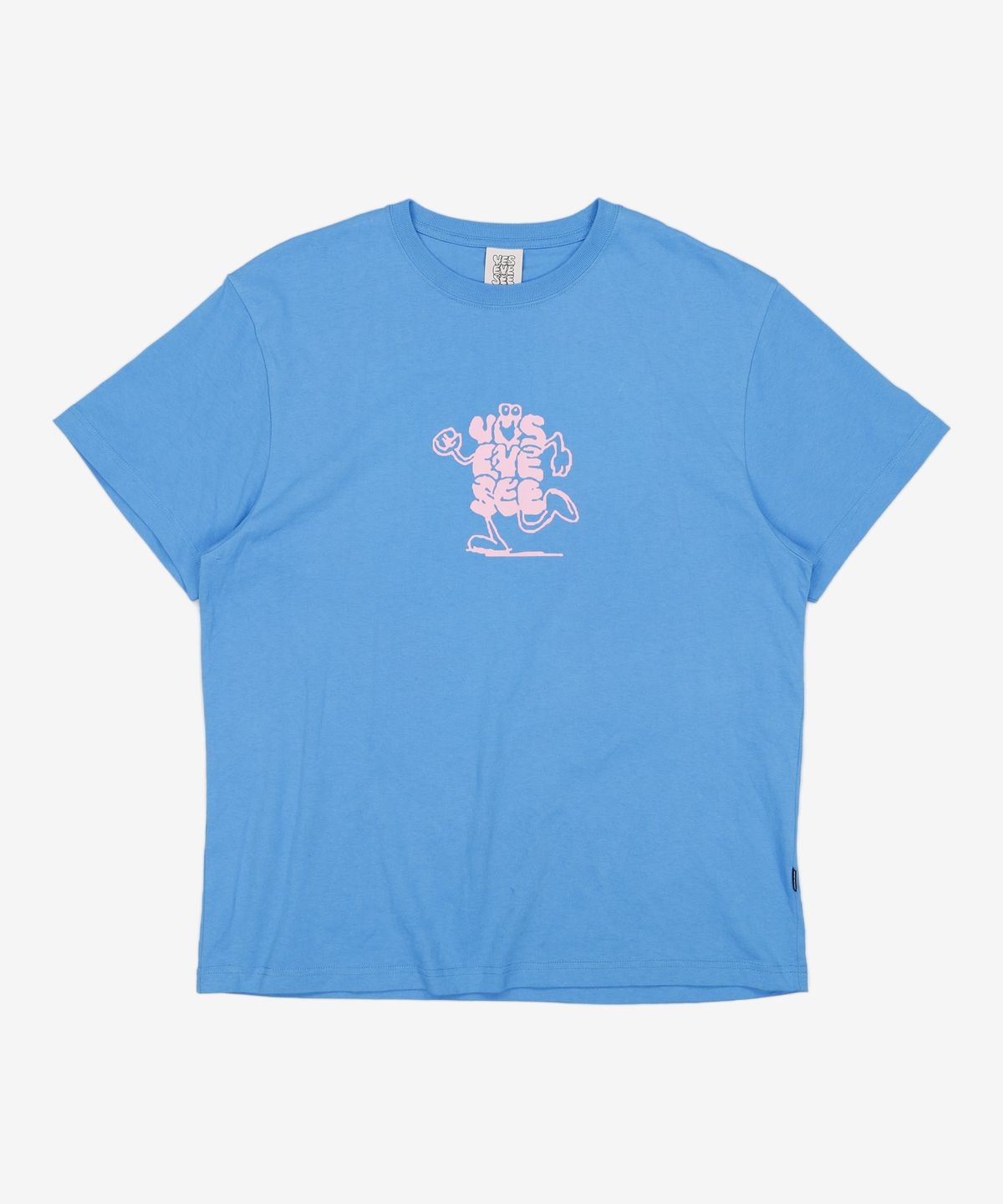 예스아이씨(YESEYESEE) Alive Logo Tee Sky Blue L