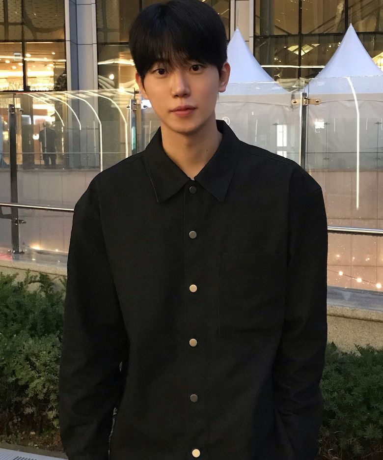 [COUTURE]블랙 데님 라이크 오버핏 긴팔 셔츠