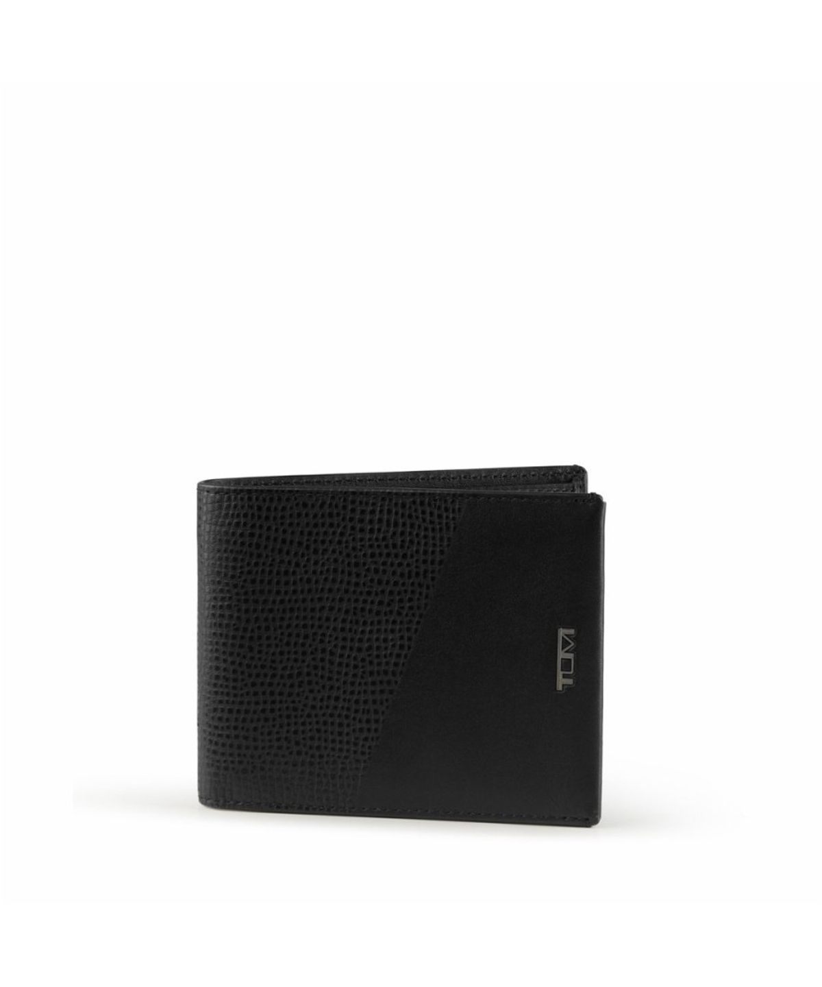 투미(TUMI) 나소 글로벌 더블 빌폴드 반지갑 블랙 텍스처 스무스_01262133DTXTS