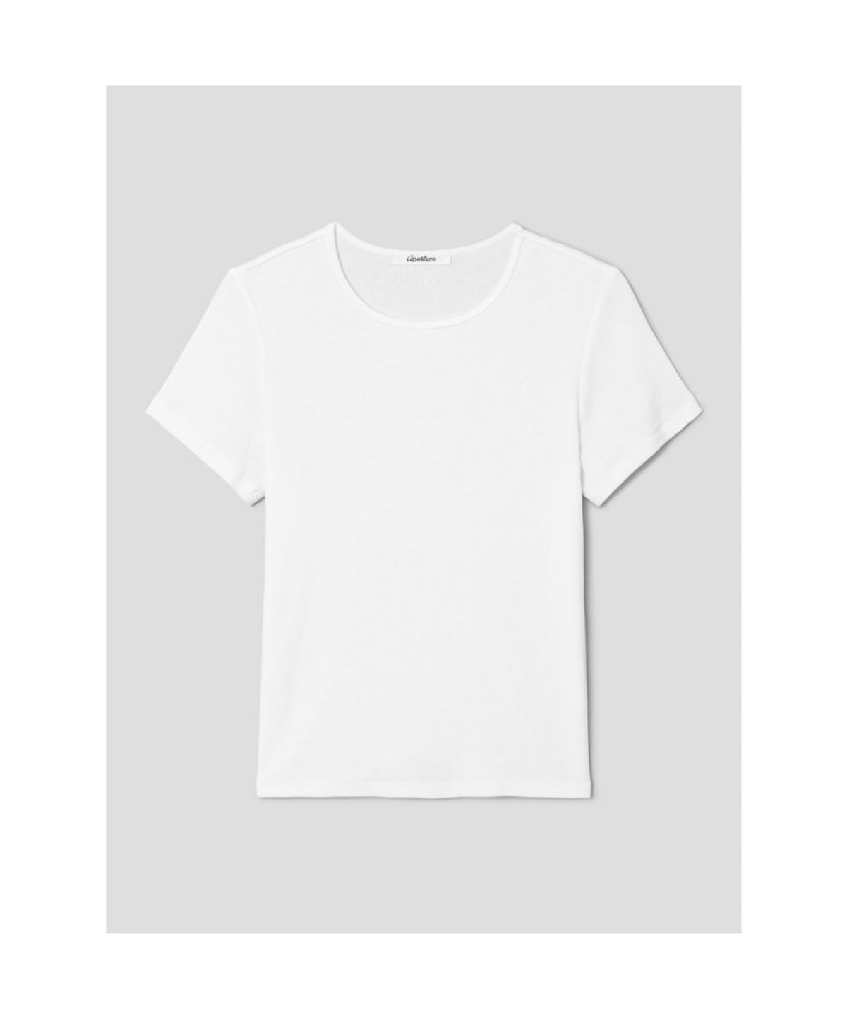 디애퍼처(THE APERTURE) Fresco Ribbed Top  White (TA6742A151)