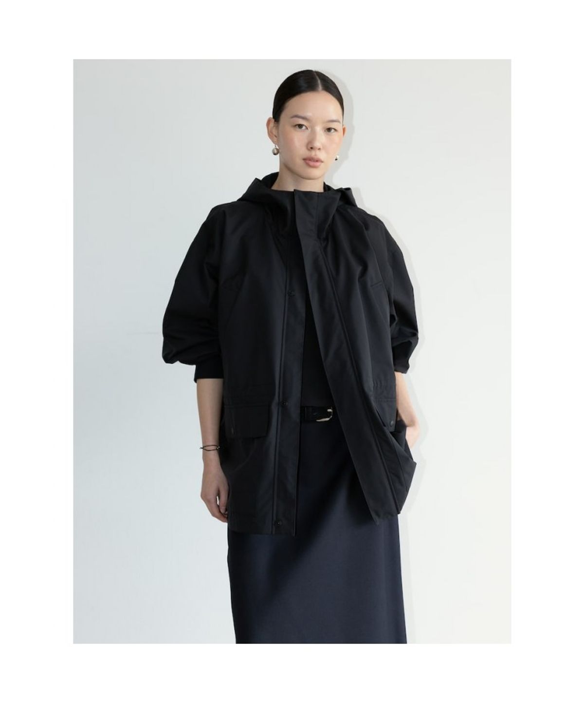 디애퍼처(THE APERTURE) [Unisex] Over Hunter Jacket  Black (TA6739U015)