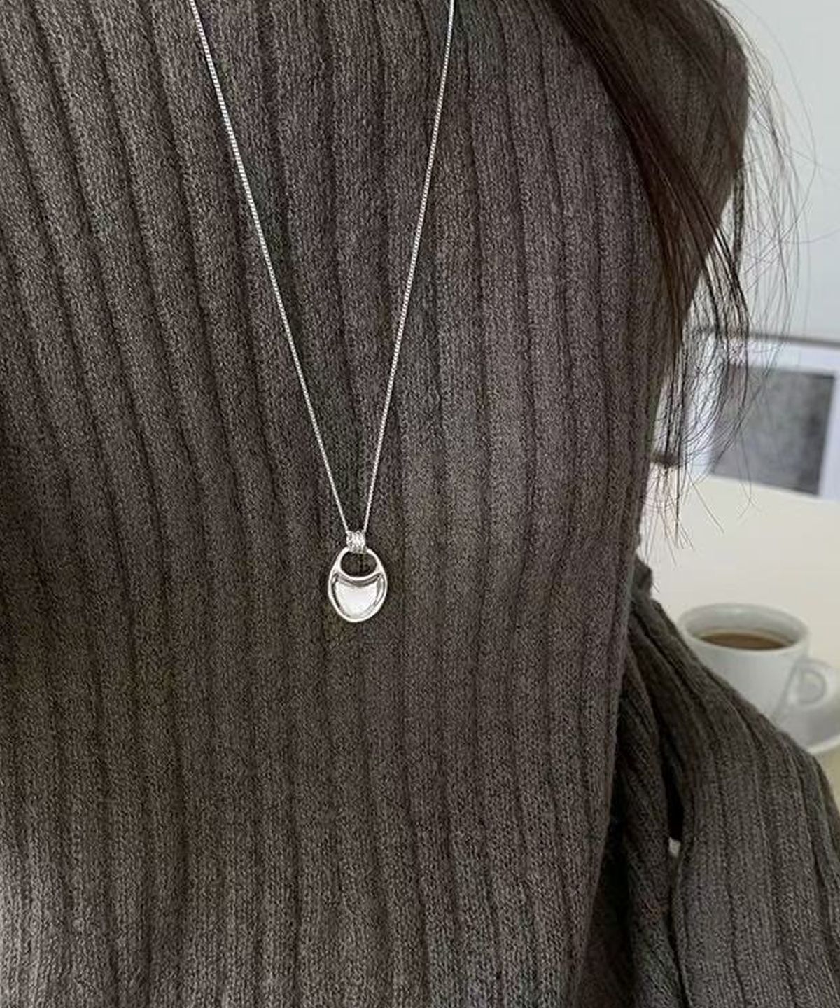 헤이타(HEITA) CYVON SILVER NECKLACE 사이본 실버목걸이