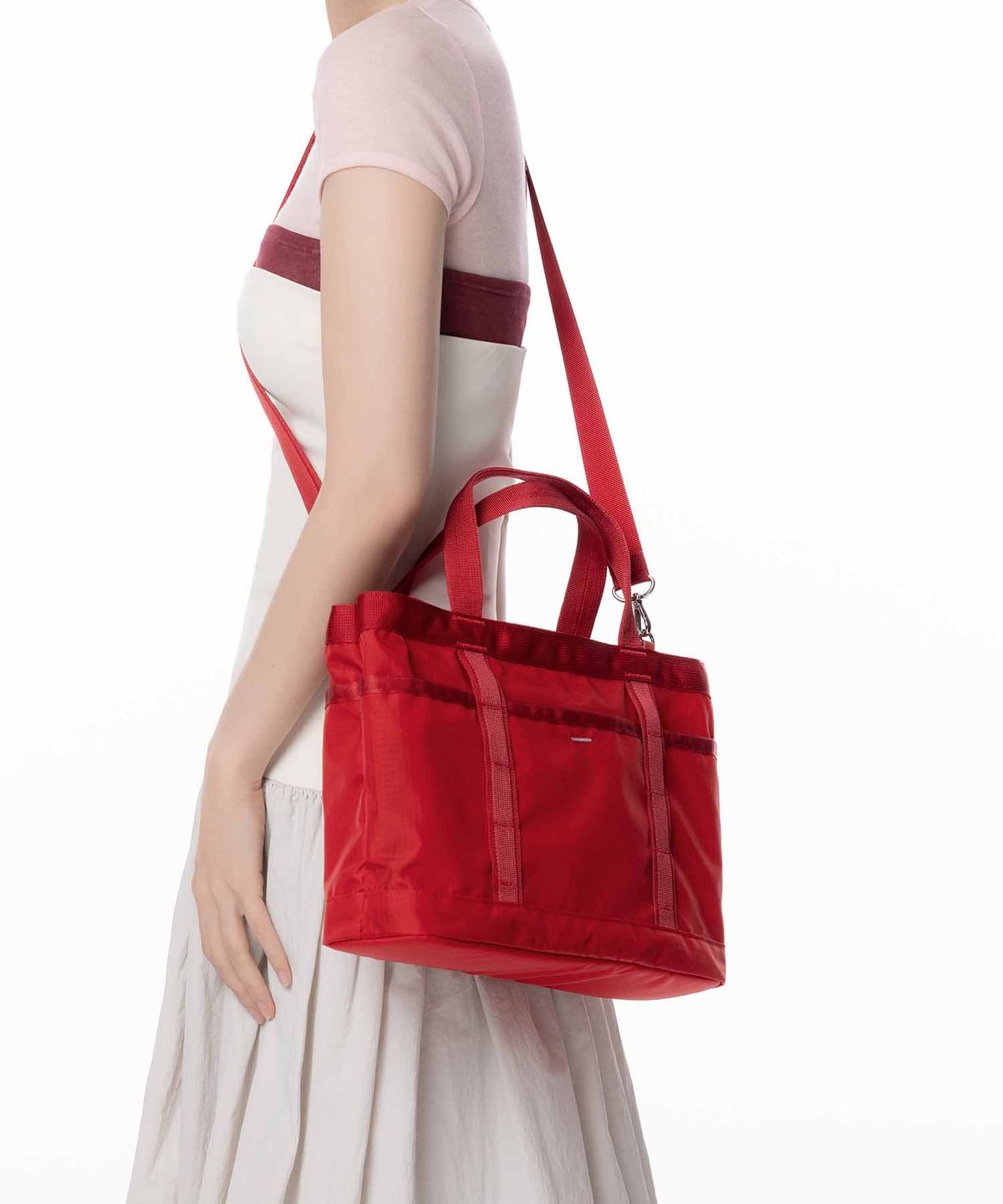 조셉앤스테이시(JOSEPH&STACEY) Stacey Daytrip Light Shopper S Red