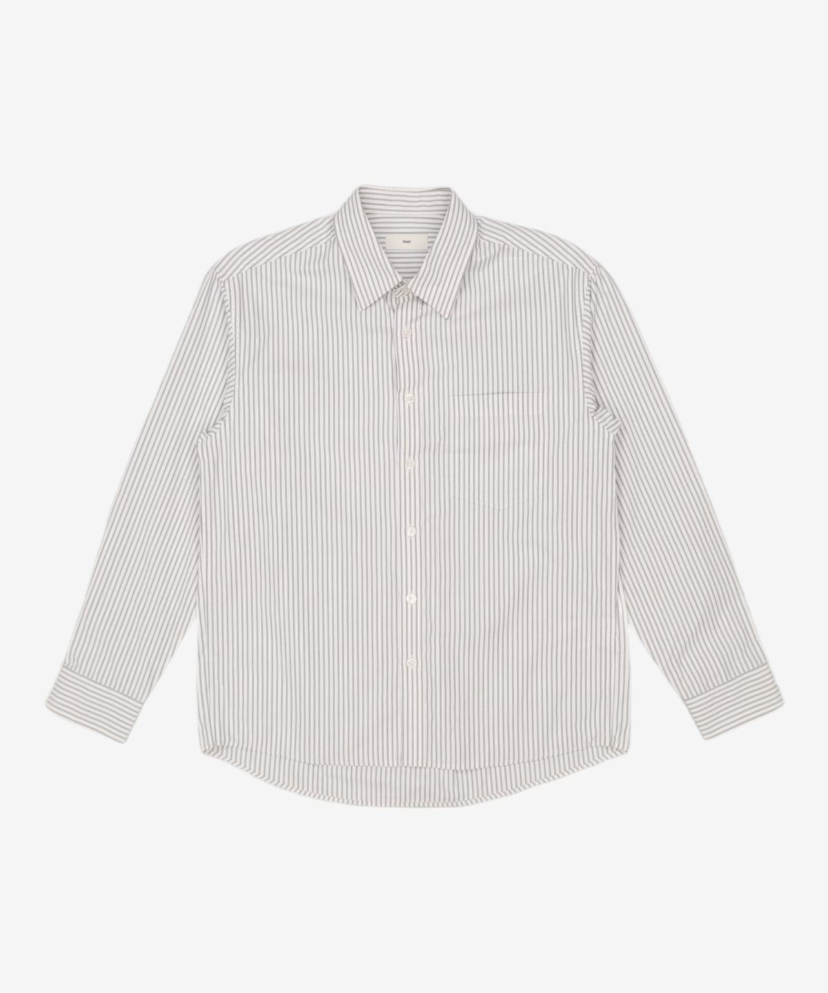 티엔지티(TNGT) Office Stripe Shirt (Dusty Blue) TNSH5F105B2 95