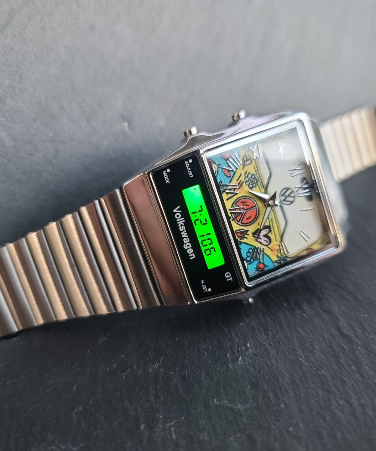폭스바겐 와치(VOLKSVAGEN WATCH) 히피버스 듀얼타임 시계