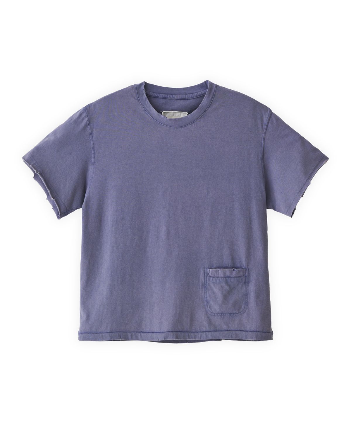 투위드(TUEWID) ‘hustle’ Pocket t-shirts in washed purple