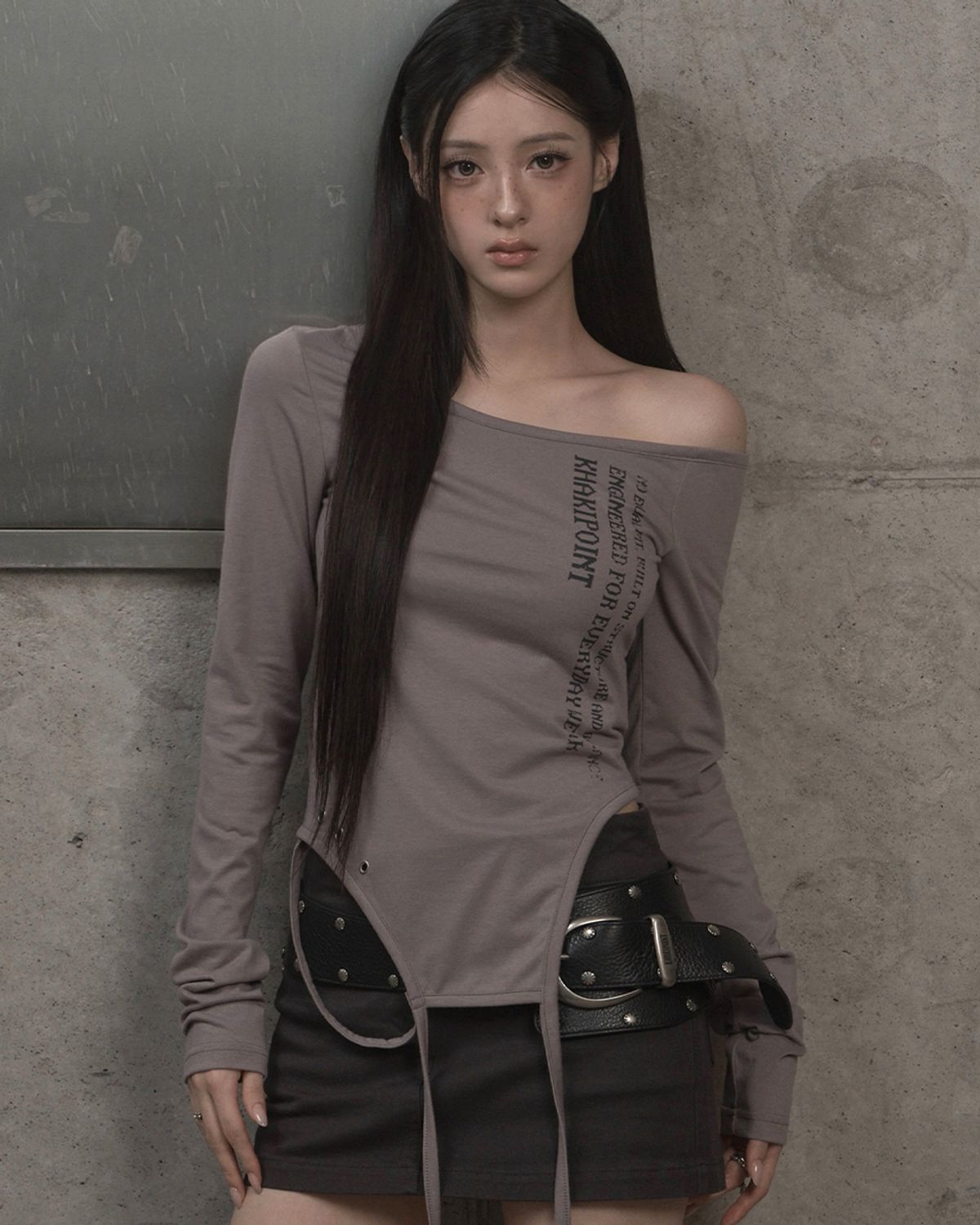 카키포인트(KHAKIPOINT) Extended Strap Top (gray)