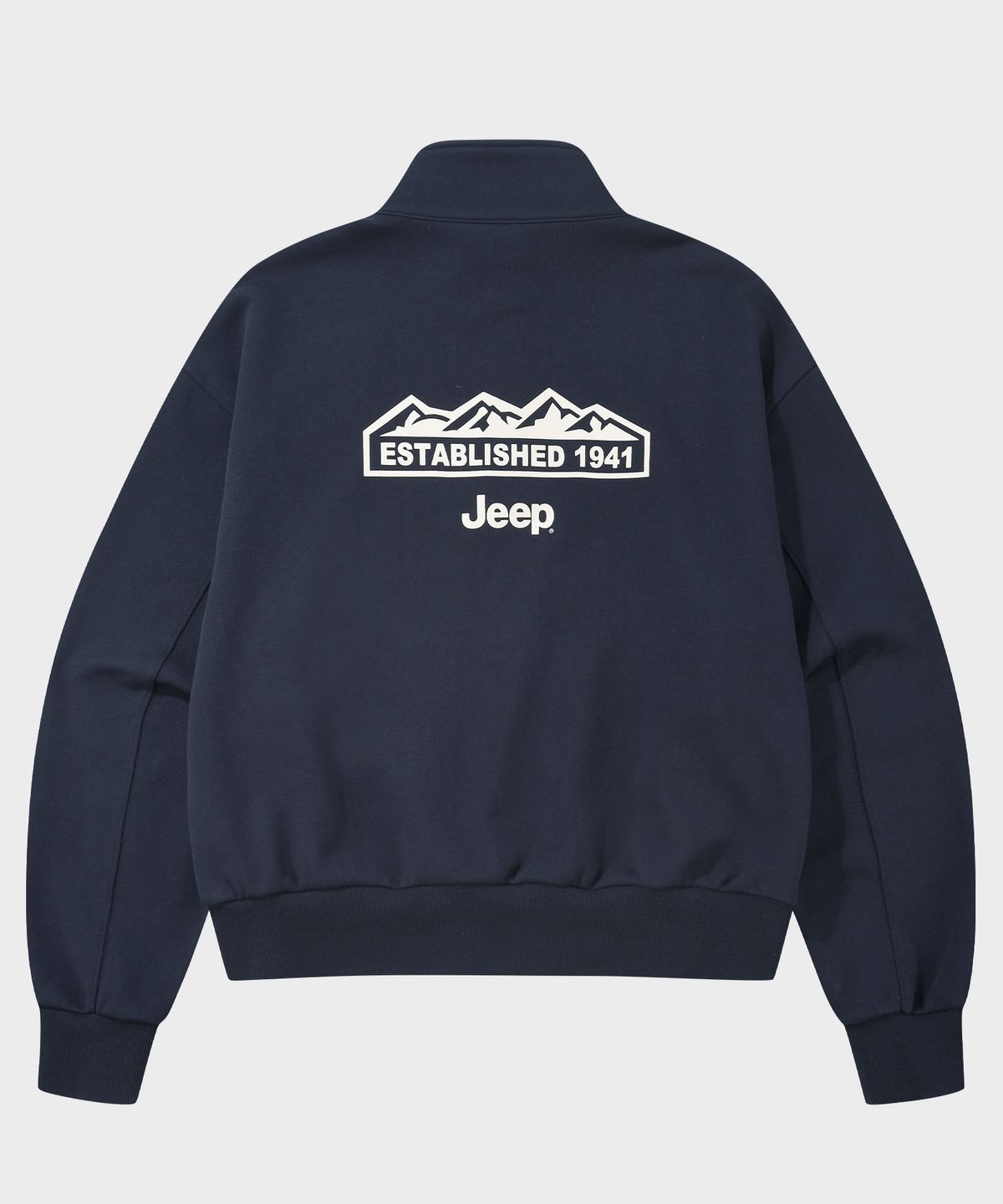 지프(JEEP) [360g] WOMEN M-Logo 하프집업 맨투맨 (JR5TSF838NA)