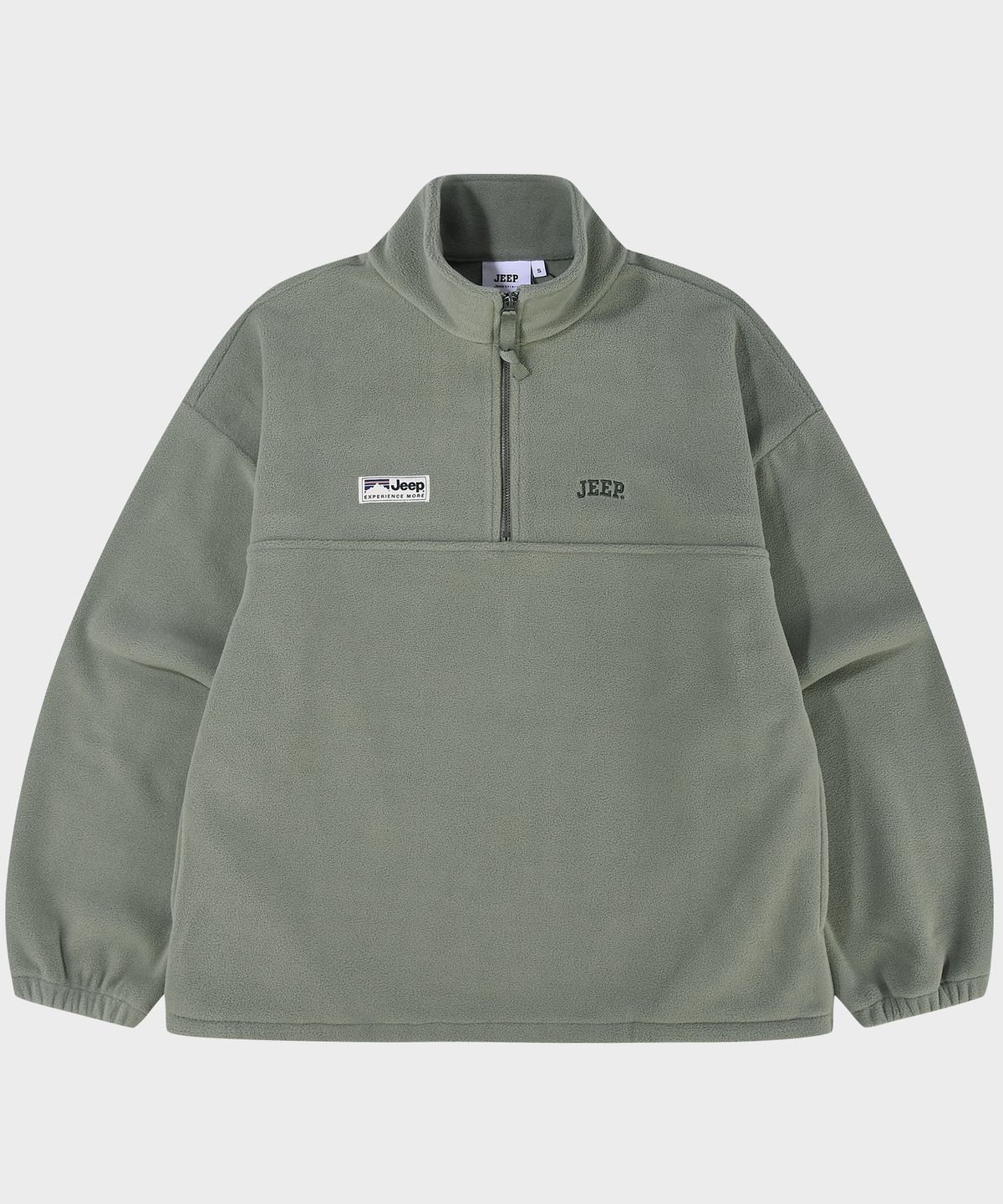 지프(JEEP) 에센셜 스몰로고 하프집업 플리스 (JR5TSF192OL)