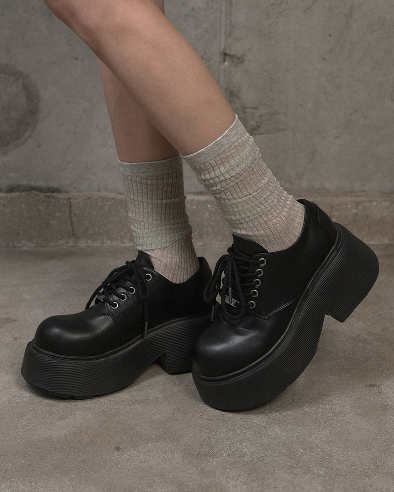 Solid Platform Loafer