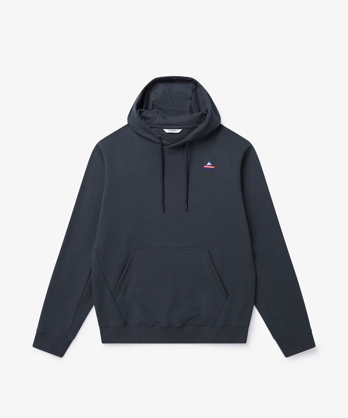 홀루바(HOLUBAR) Basic Logo Hoodie Charcoal