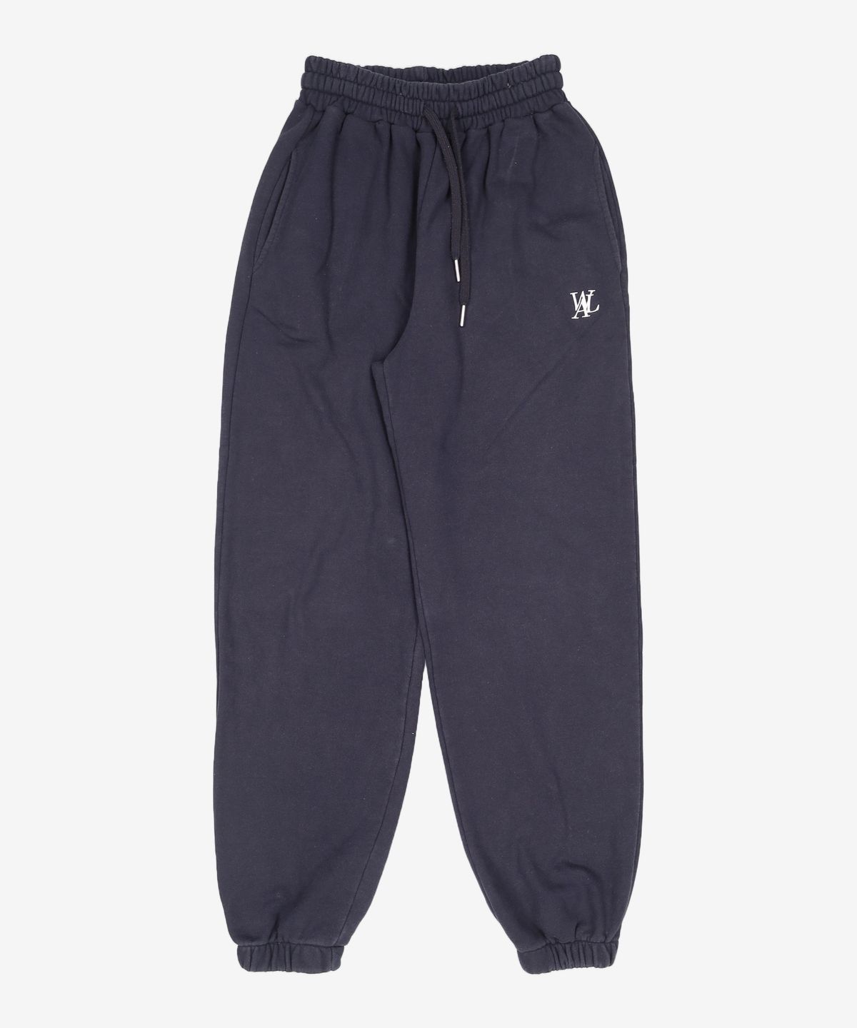 우알롱(WOOALONG) Signature jogger pants - NAVY L