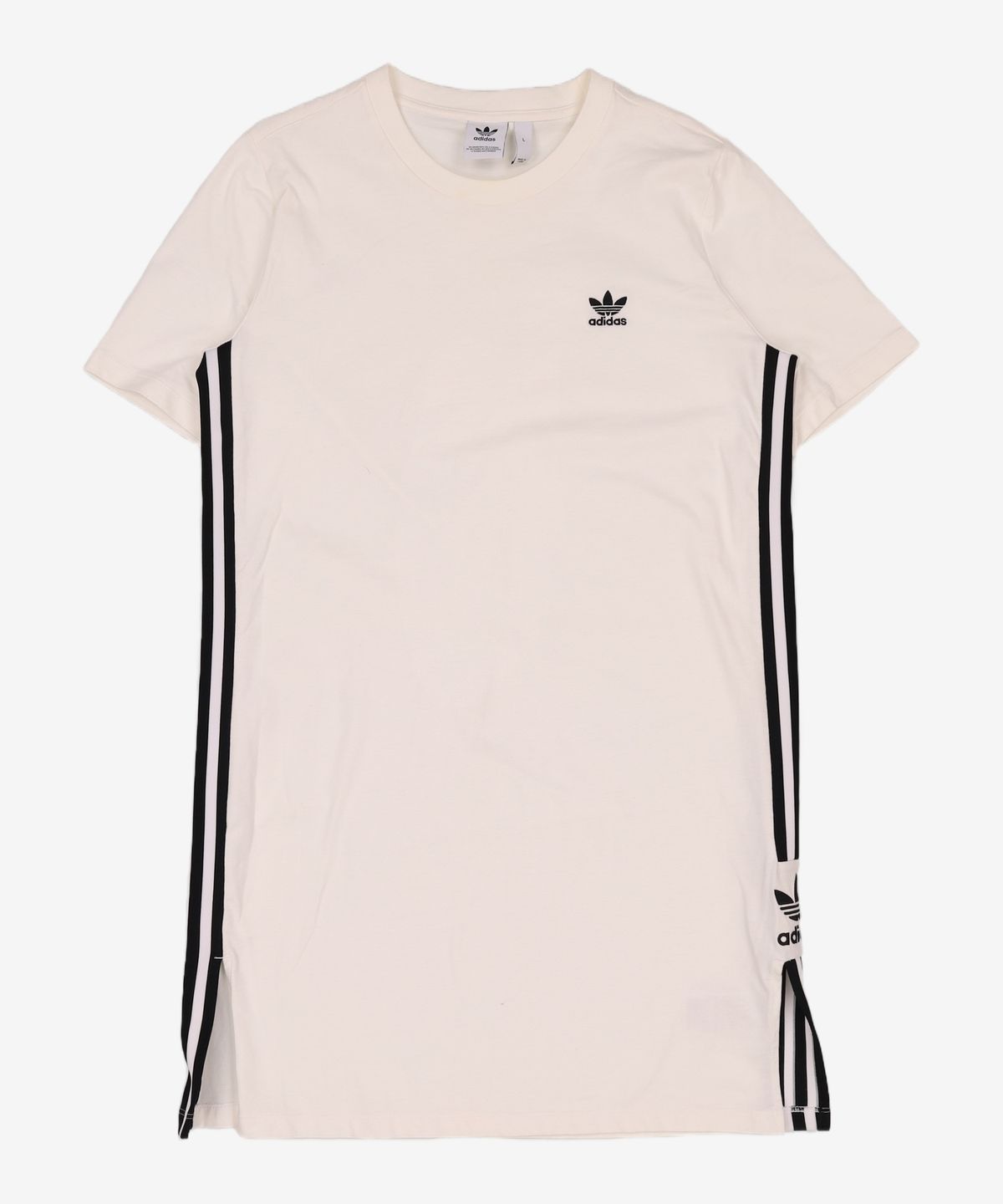 아디다스(ADIDAS) 락업 티 드레스 - 화이트 / GC6617 L