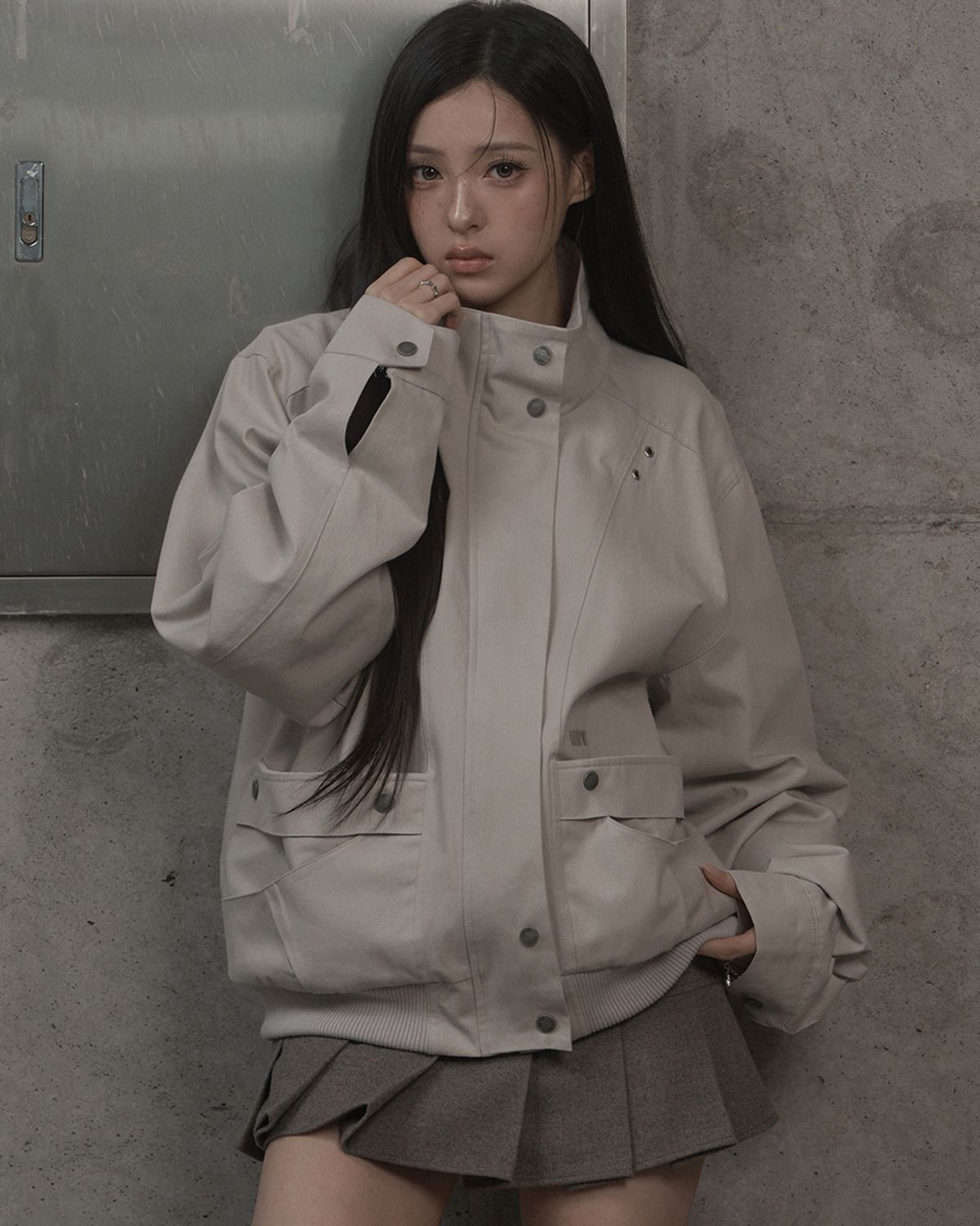 카키포인트(KHAKIPOINT) Architect Utility Jacket (beige)
