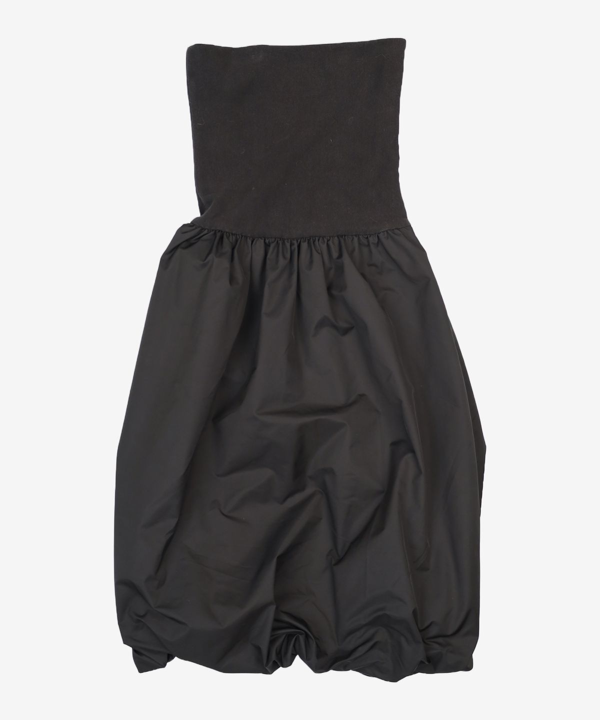 아모멘토(AMOMENTO) BANDING VOLUME SKIRT_BLACK ONE