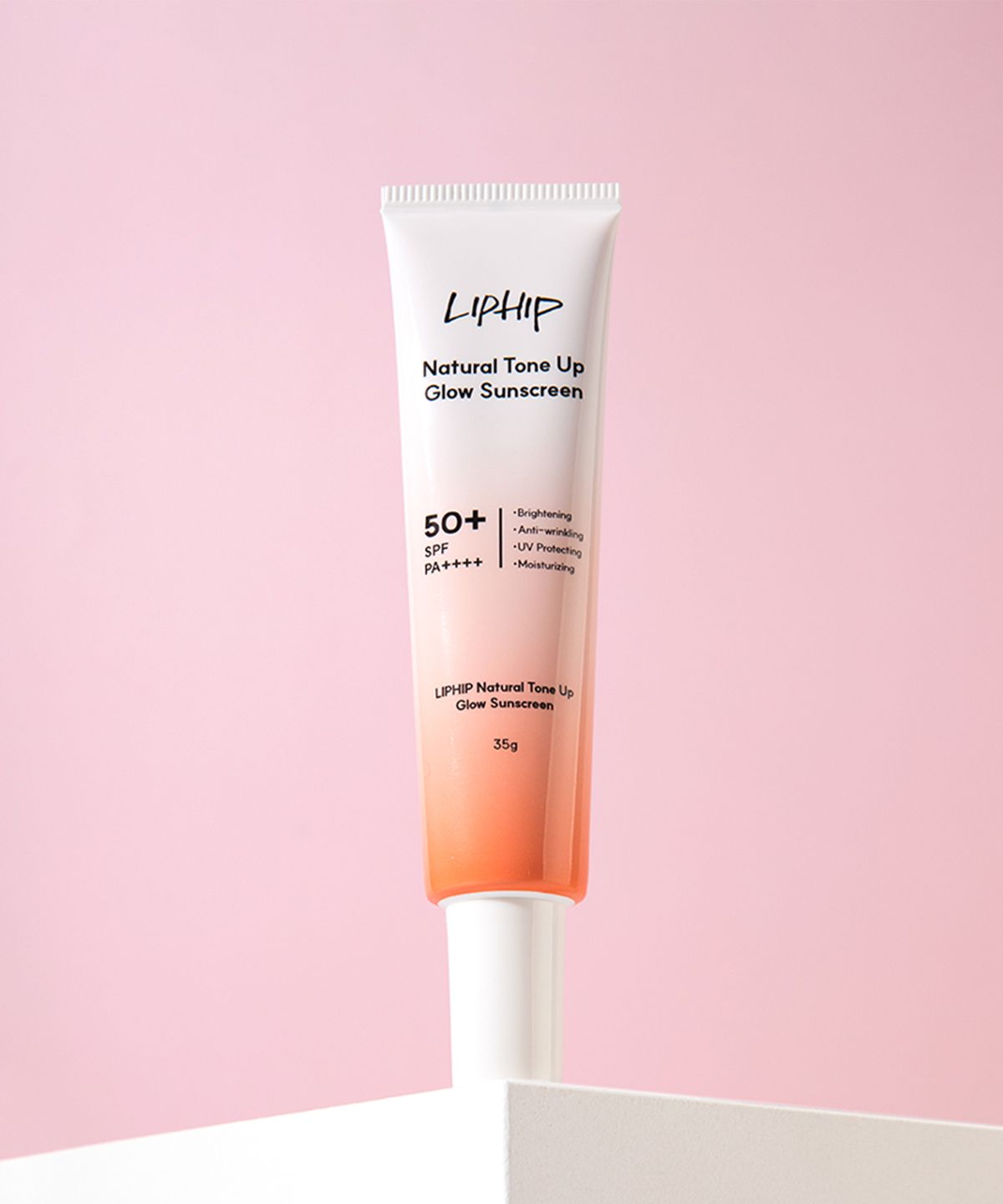 립힙(LIPHIP) 내츄럴 톤 업 글로우 선크림