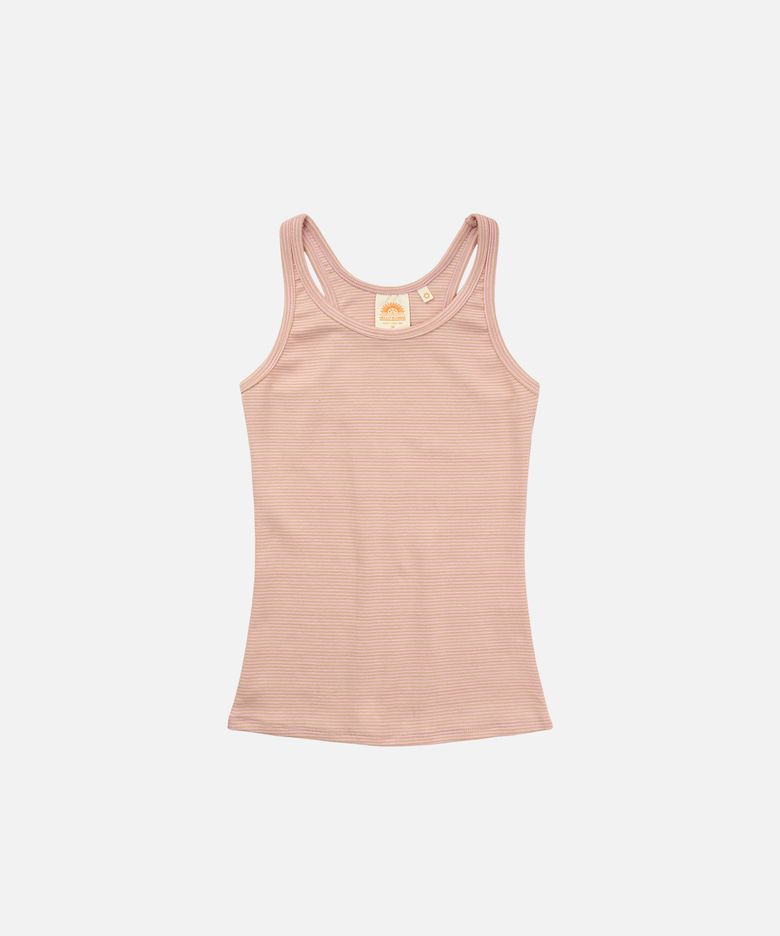 HS Stripe Sleeveless(W)_VTG Pink