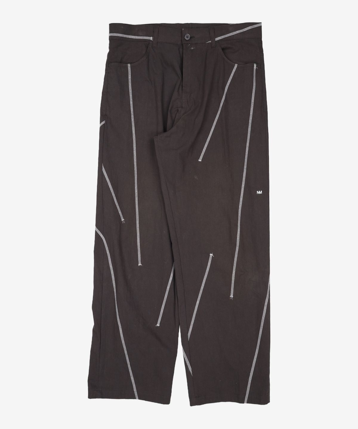 노매뉴얼(NOMANUAL) S.L PANTS - BLACK L