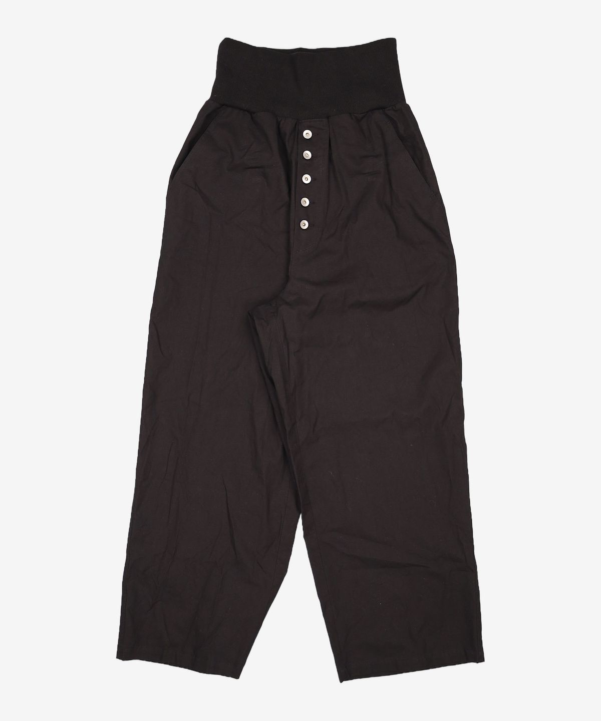 다이닛(DEINET) DEINET VINTAGE CANTON PANTS IN BLACK FREE