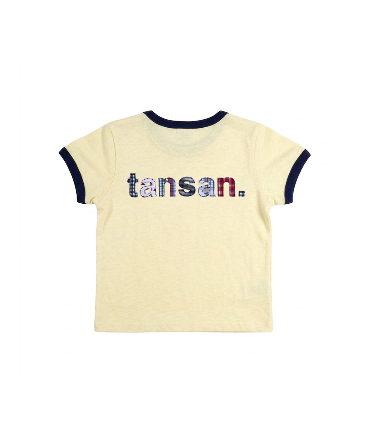 탄산마그네슘(TANSANMAGNESIUM) 탄산 아플리케 링거 티셔츠 (라임)