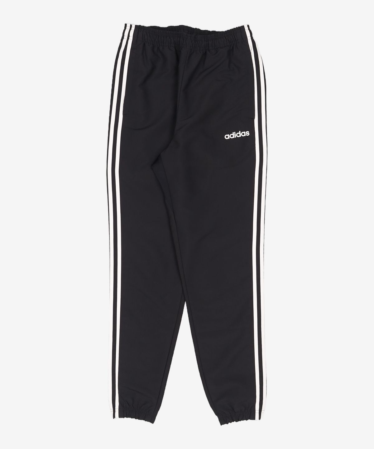 아디다스(ADIDAS) 에센셜 3S 윈드 팬츠 - 블랙:화이트 / DQ3100 S