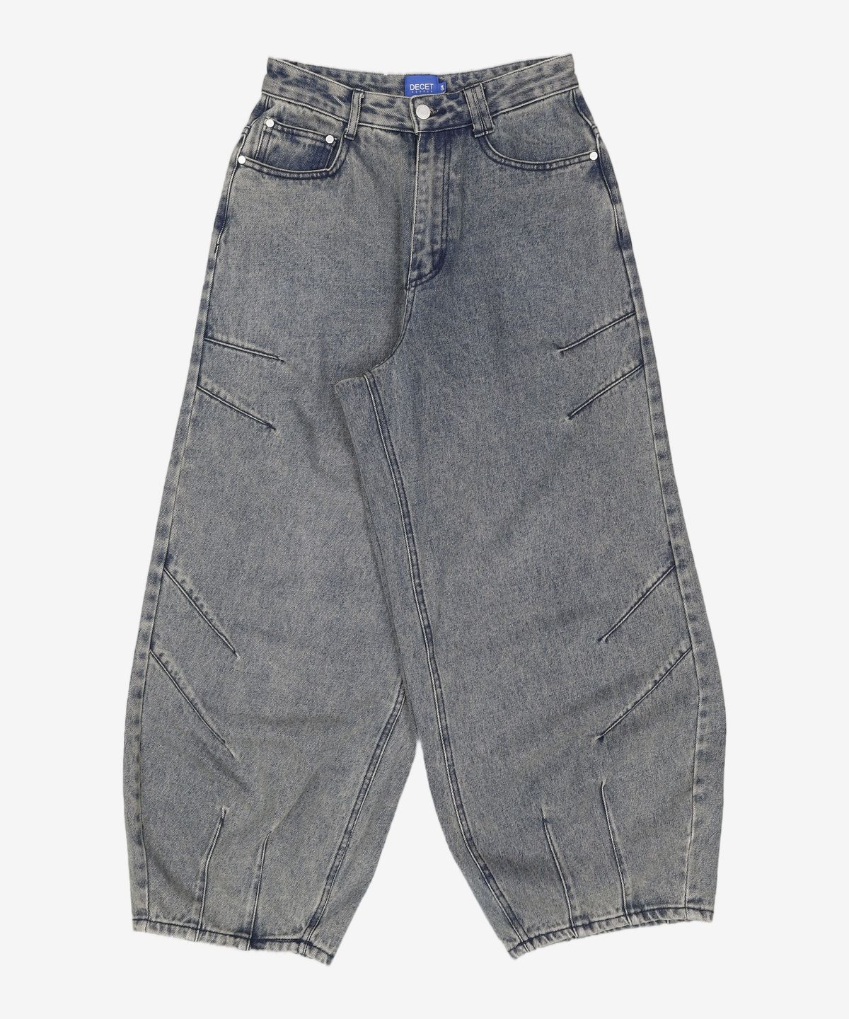 데케트(DECET) Balloon Wide Jeans DCPT055BlueA 24