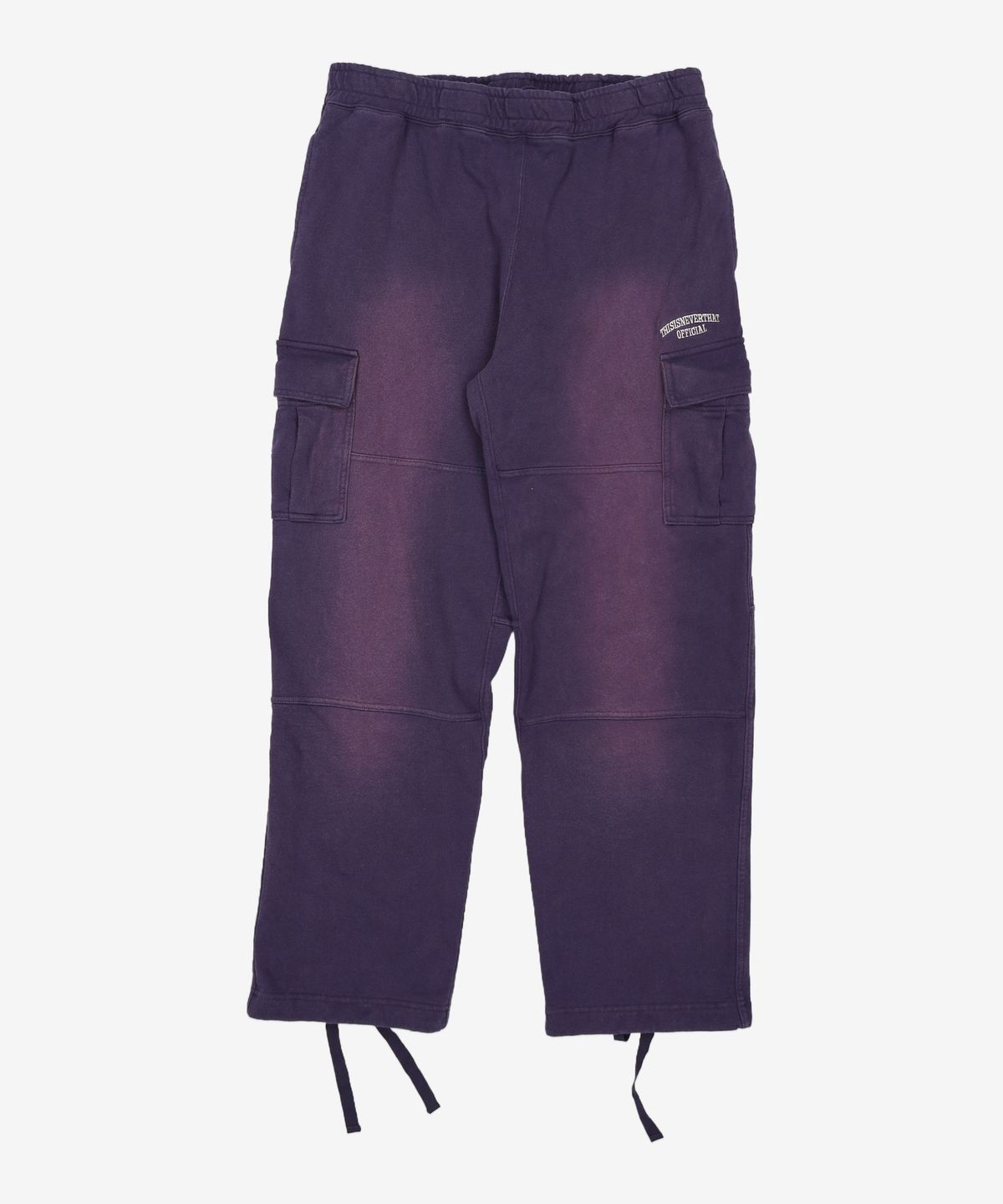 디스이즈네버댓(THISISNEVERTHAT) Cargo Sweatpant Dark Purple L