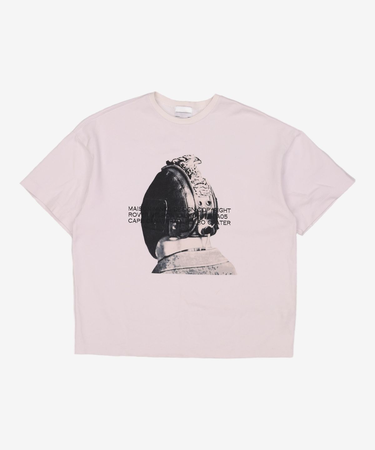 메종미네드(MAISON MINED) ROVER MISSION HALF SLEEVE WHITE M