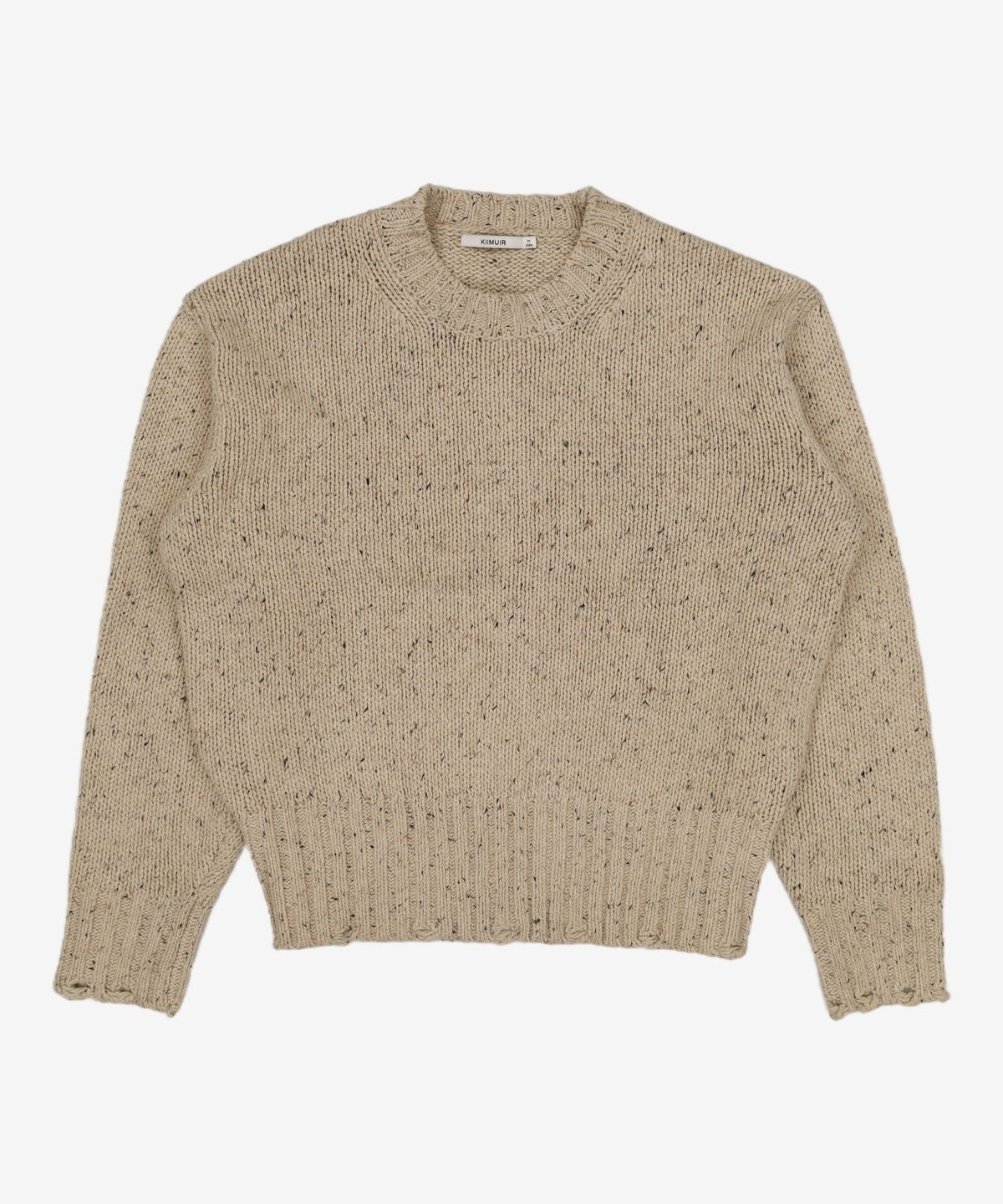 키뮤어(KIIMUIR) 울(WOOL) 네프사 크루넥 니트_3 COLOR M
