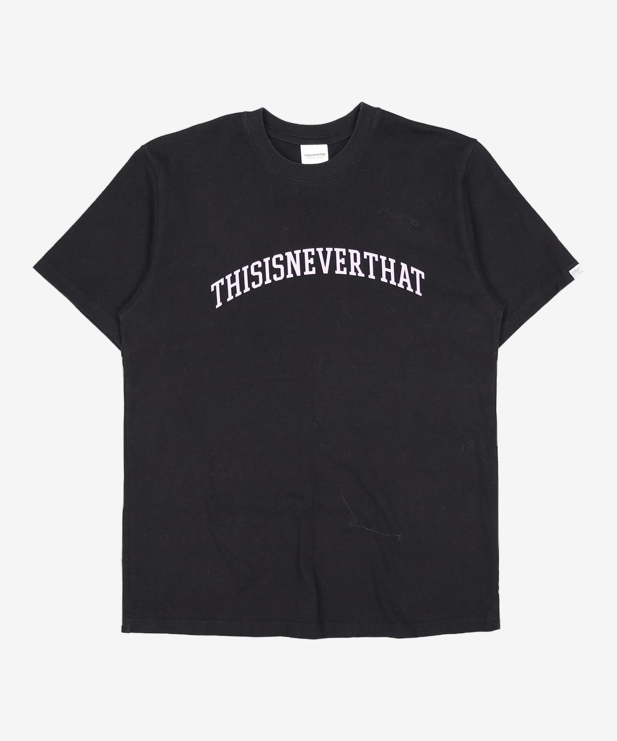 디스이즈네버댓(THISISNEVERTHAT) (SS21) ARC Logo Tee Black XS