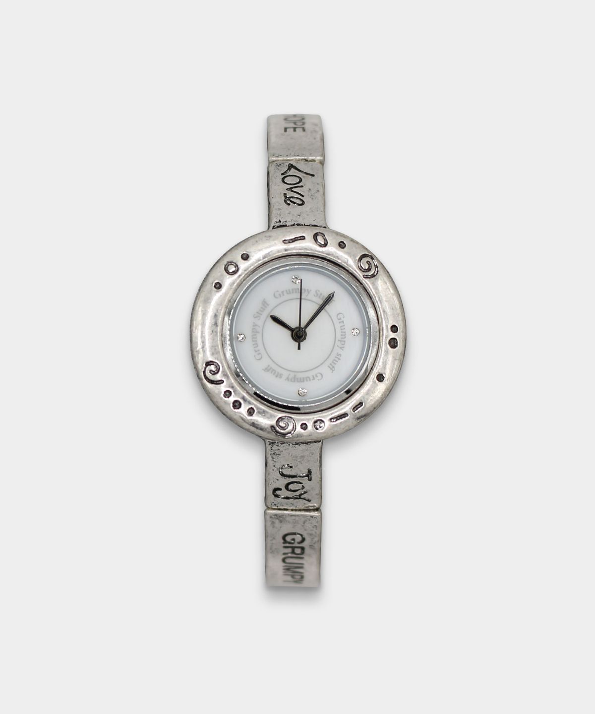 그럼피스터프(GRUMPY STUFF) Shabby Spiral Letter Watch