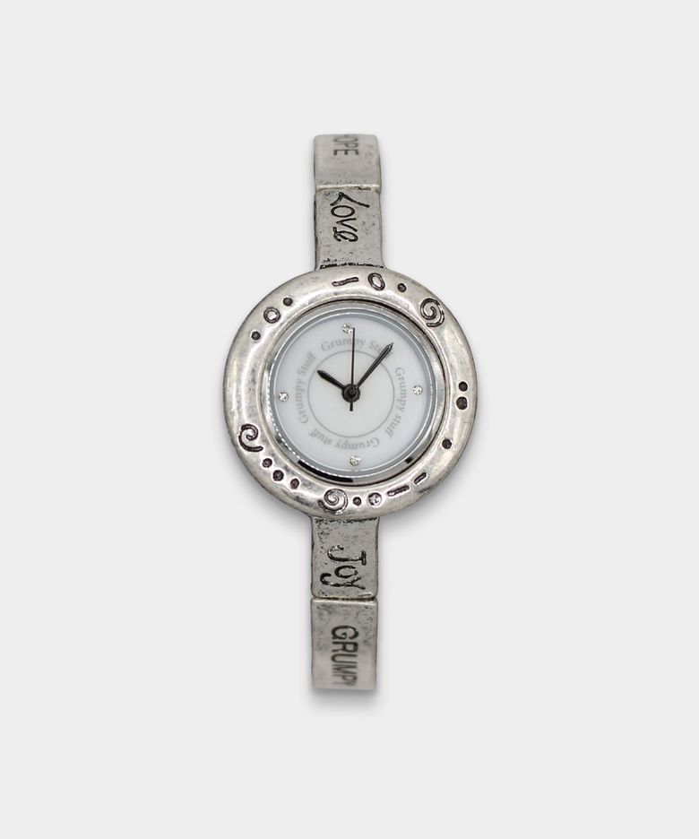 Shabby Spiral Letter Watch