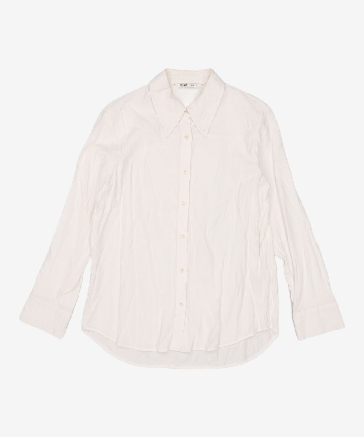 미쏘(MIXXO) 빅카라 루즈핏 블라우스 MIWBLB411B M