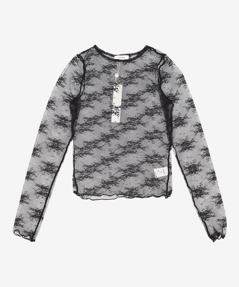 POLLY LACE LONG SLEEVE (4 Colors) M