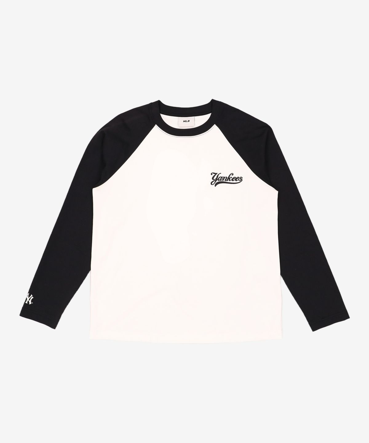 엠엘비(MLB) 여성 바시티 라글란 루즈핏 티셔츠 NY (Black) S