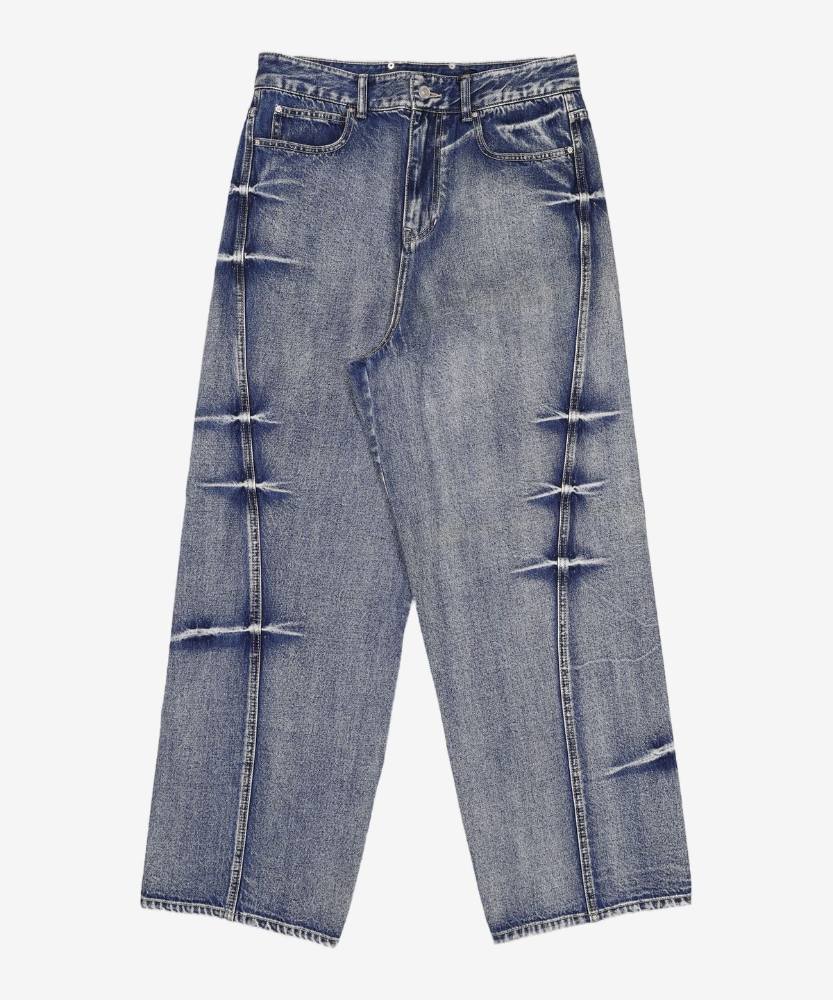 메종미네드(MAISON MINED) [SET] GRAPIC T-SHIRTS + PINCH DENIM PANTS 48