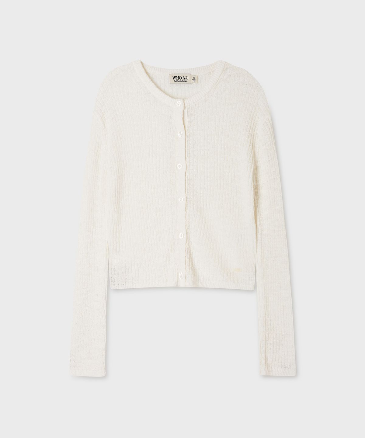 후아유(WHO.A.U) Summer Crop Cardigan / WHCKG3721F
