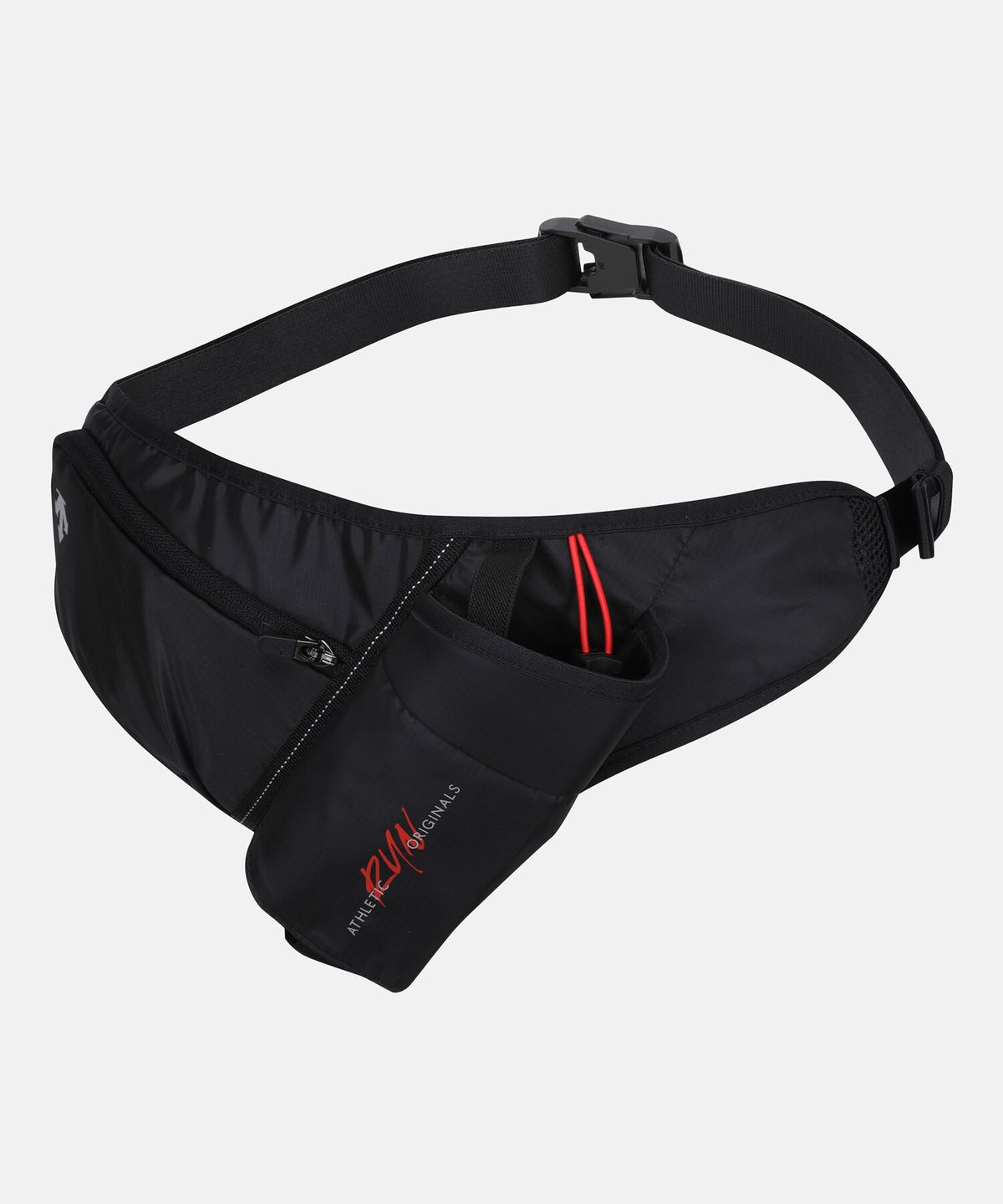 데상트(DESCENTE) 러닝 보틀 힙색 블랙 SR323RBG75